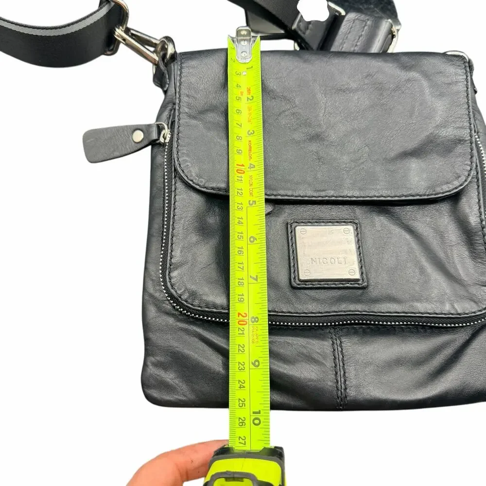 NICOLI black genuine